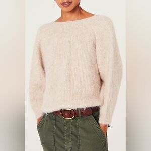 ba&sh Beige Fill Sweater